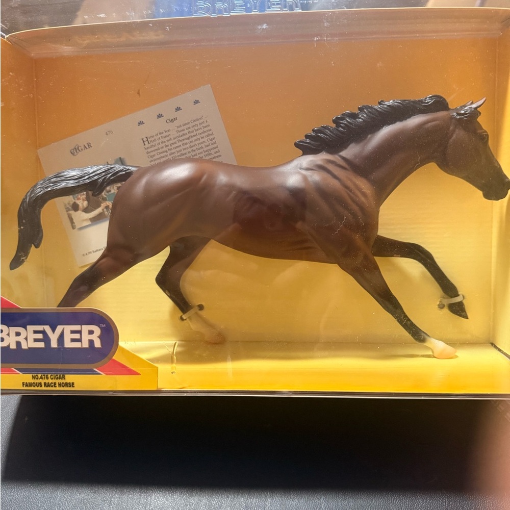 Breyer Black Race Horse Model